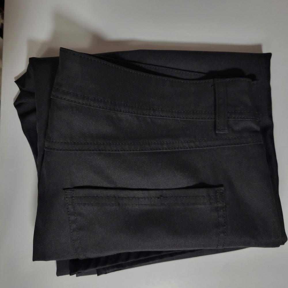 Marc Asher New York Classic Fit Black Chino Pants W34/L30 Workwear Businesscore - Picture 8 of 9